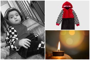 Metukų mažyliui kapišonas tapo mirtinais spąstais: tėtis plyštančia širdimi įspėja visus tėvus