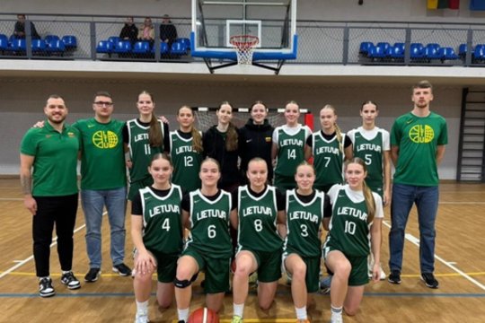 Kaune – U15 ir U16 Lietuvos rinktinės kandidačių pasiruošimas Europos čempionatui