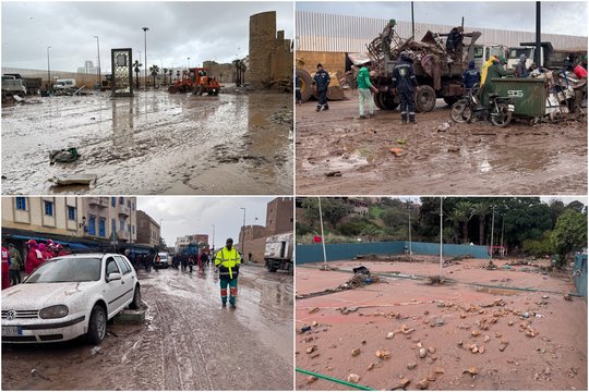 Viena smarkiausių per dešimtmečius audrų smogė Marokui: žuvę skaičiuojami dešimtimis, tęsiama gyvųjų paieška