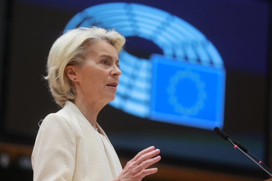 U. von der Leyen: „Jie nusipelno taikos, vertos jų drąsos“