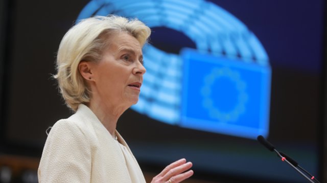U. von der Leyen: „Jie nusipelno taikos, vertos jų drąsos“