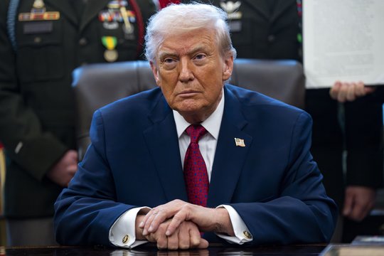 D. Trumpas pareiškė apie padarytą pažangą: esame arčiau nei bet kada anksčiau