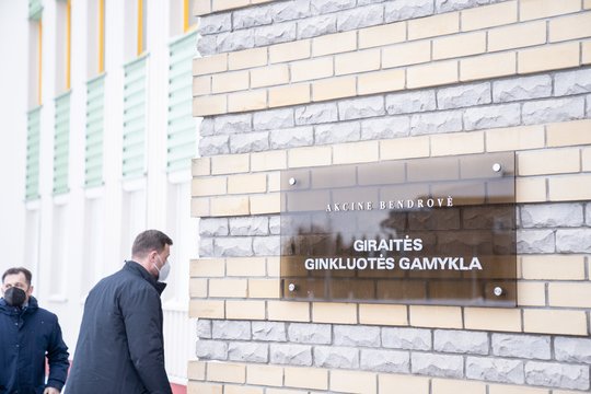 Ministerija investavo 25,2 mln. eurų į „Giraitės ginkluotės gamyklą“
