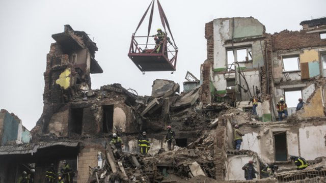 Derybų Berlyne rezultatai: V. Zelenskis iškėlė ir Ukrainos atstatymo klausimą