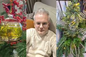 E. Žičkus – apie lėtą namų puošimą, pušis balkone ir paveldėtus stiklo žaisliukus