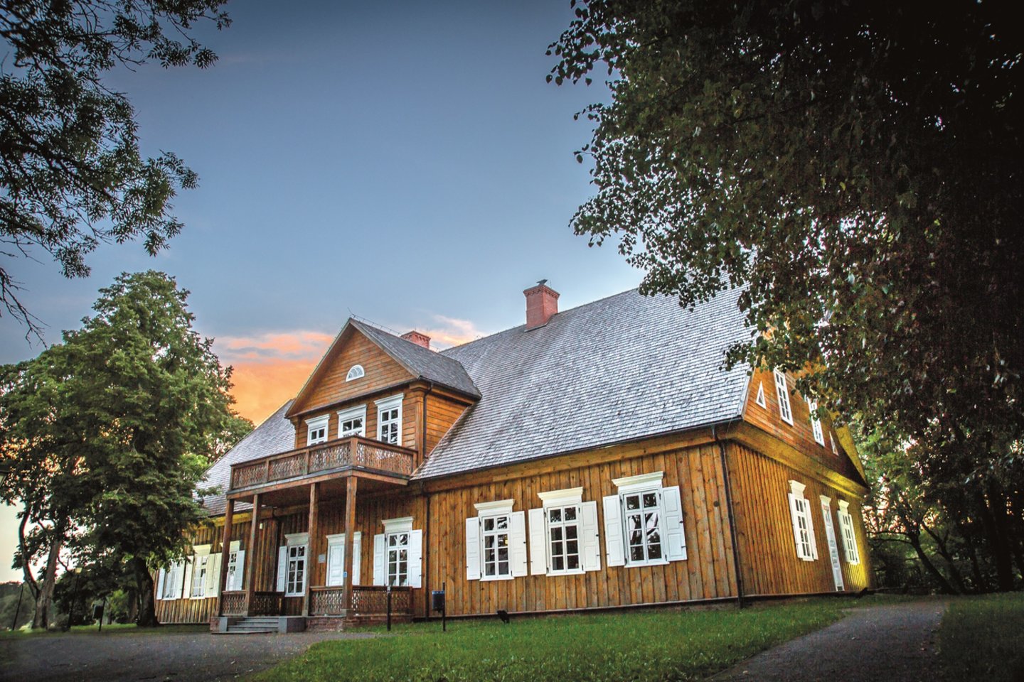 Biržuvėnų dvaro sodyba<br> Nuotr. aut. Sigita Gailiuvienė