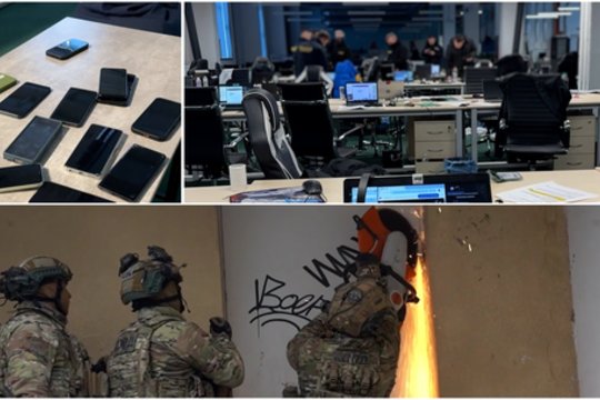 Vaizdai lyg iš veiksmo filmo: išardė organizuotą tinklą, kurio nariai apgaudinėjo žmones visoje Europoje