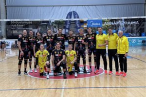 Šiaulių tinklininkai išvykoje nugalėjo Baltijos lygos lyderius