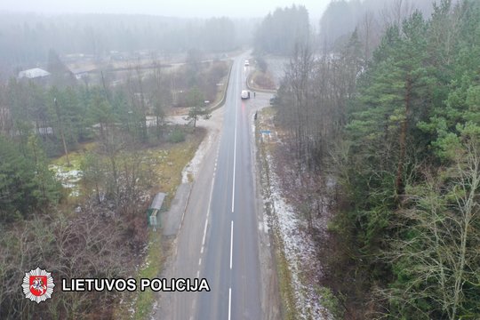 Policija demaskavo vairuotoją, kuris Vilniaus rajone mirtinai sužalojo pėsčiąją ir paspruko