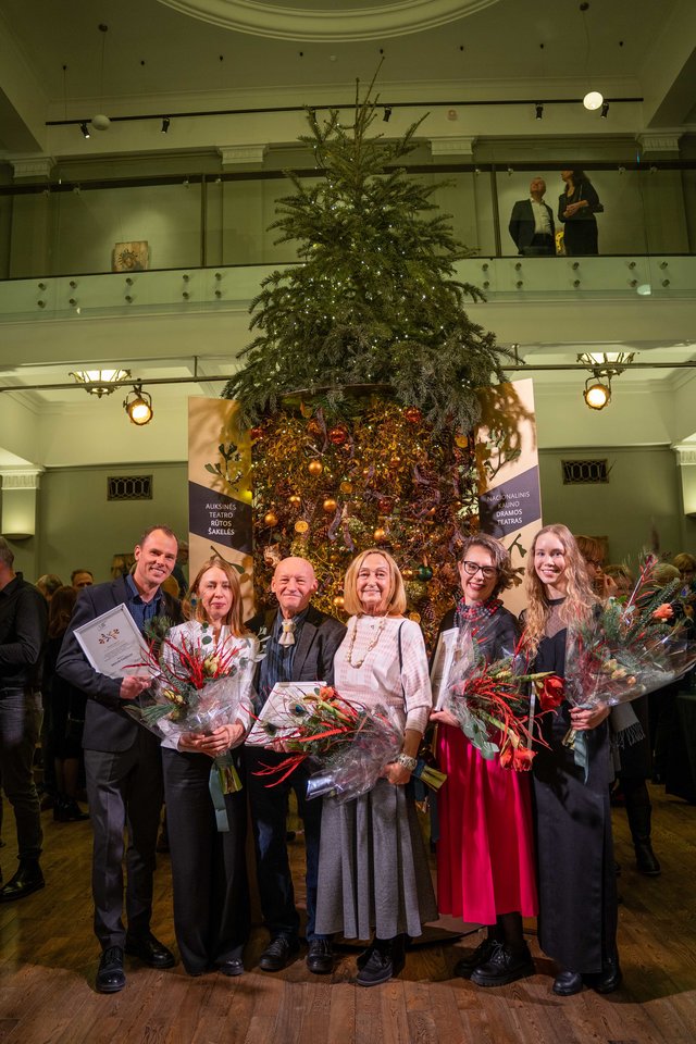 2024 m. Auksinių teatro rūtos šakelių laureatai.<br>M. Uldukio nuotr.