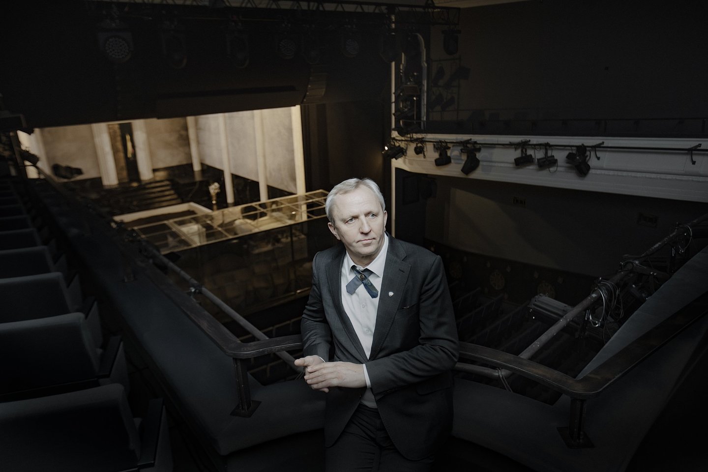 Generalinis teatro direktorius E. Stancikas.<br>S. Baturos nuotr.
