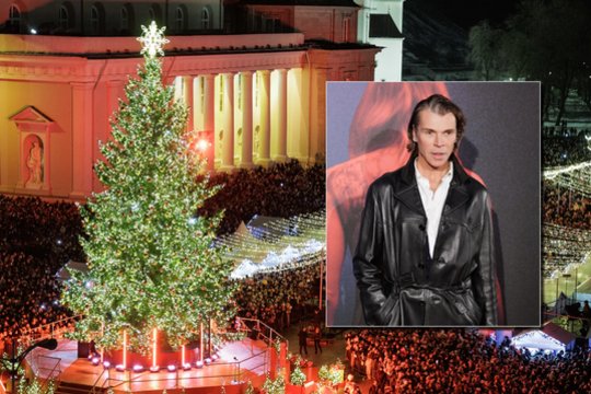 Pamatęs vaizdą prie Vilniaus Kalėdų eglutės J. Statkevičius nustėro: „Gėda“