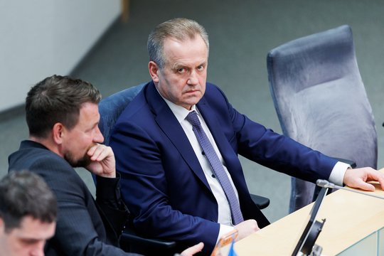 LRT žurnalistams – A. Skardžiaus akibrokštas: išvarė iš viešo komiteto posėdžio