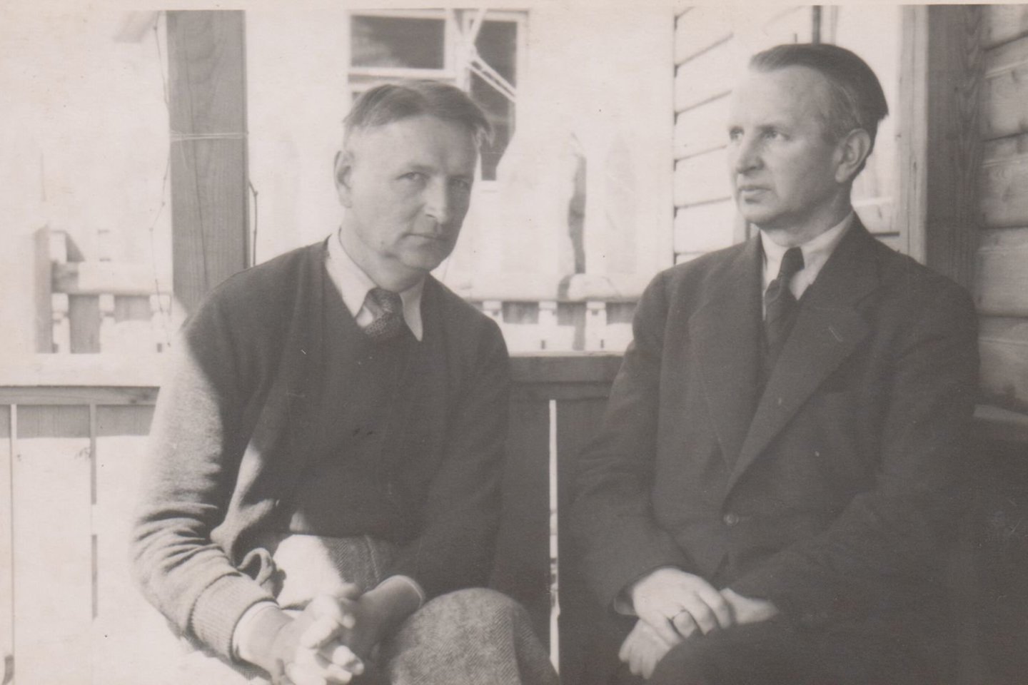 Balys Sruoga, MLLM, ~1938 m., nežinomo autoriaus nuotrauka.