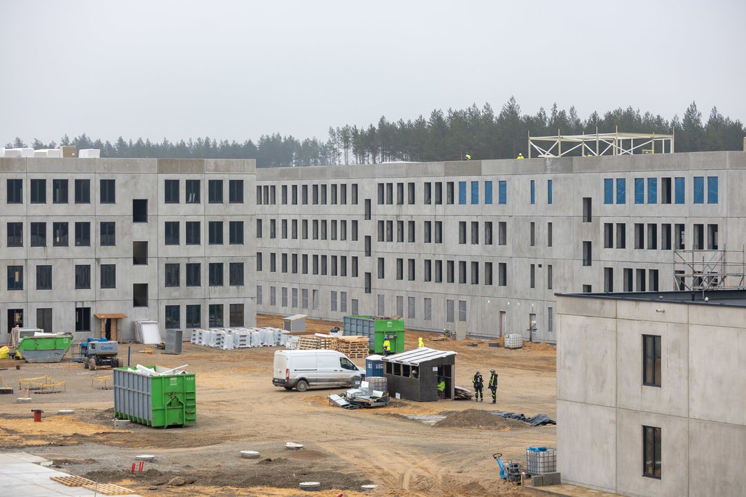 Statomas Rūdninkų poligonas.<br> J.Kalinsko / ELTA nuotr.