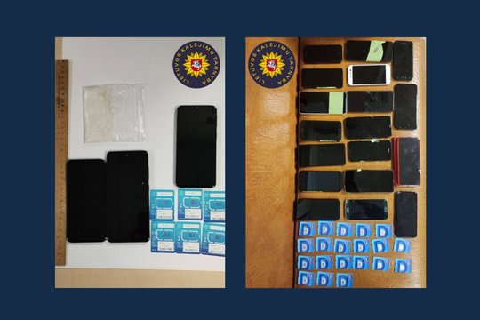 Vilniaus ir Pravieniškių kalėjimuose užkirstas kelias draudžiamų daiktų patekimui