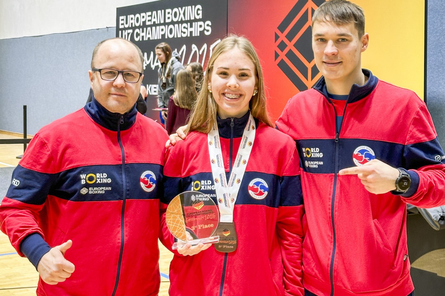 Miglė Griškonytė ir Evelina Leščik pelnė bronzos medalius. <br> LFB nuotr.