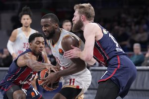Dviejų lietuvių „Baskonia“ Eurolygoje skėlė antausį „Monaco“