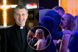 Apdovanojimą R. Meilutytei įteikęs kunigas R. Doveika pasakė, ką mano apie jos elgesį