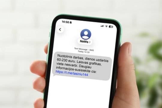 Naujovė mobiliuosiuose tinkluose: sukčių SMS bus blokuojamos automatiškai