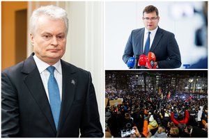 Po G. Nausėdos pareiškimų – aštrus L. Kasčiūno atkirtis