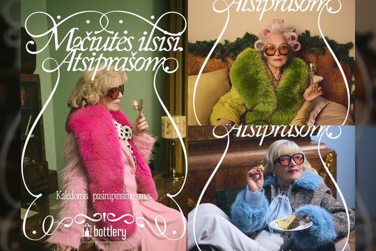 Kalėdos be pareigos būti tobulais: „Bottlery“ kampanija, laužanti šventinius stereotipus
