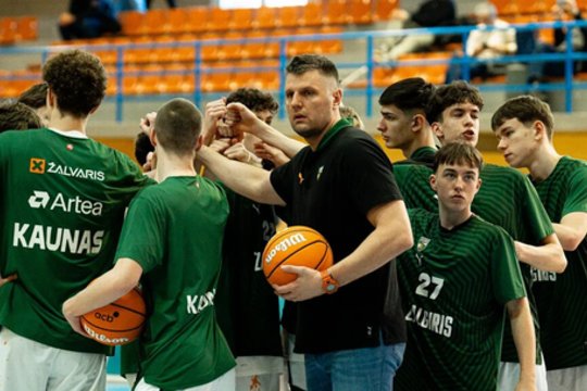 Jaunieji žalgiriečiai pradeda kovas prestižiniame turnyre Barselonoje