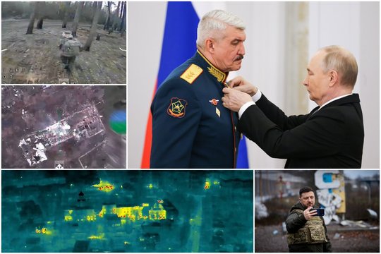 V. Putinui kabinant medalius – stiprus smūgis Rusijos pajėgoms
