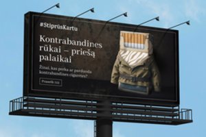 „Stiprūs kartu“ pradeda kampaniją „Kontrabandines rūkai – priešą palaikai“