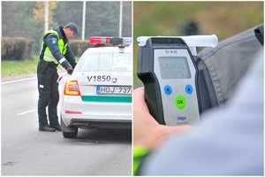 Greta Vilniaus automobilis partrenkė girtą paspirtukininką – nušvito mėlynė po akimi