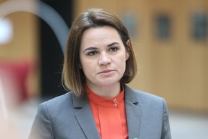 Policija perima Baltarusijos opozicijos lyderės S. Cichanouskajos apsaugą