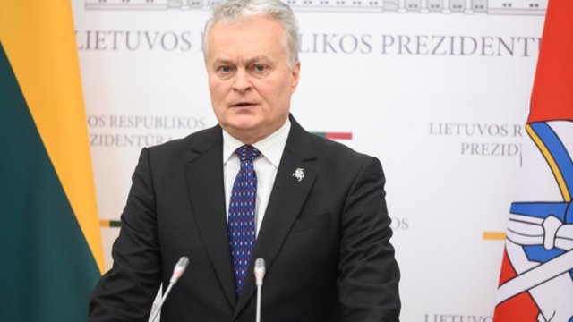 G. Nausėda užsiminė apie laukiantį susitikimą su J. Oleku ir frakcijų lyderiais: „Rasime sprendimus“