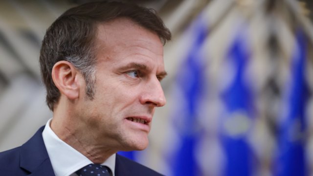 E. Macronas siūlo Europai pasikalbėti su V. Putinu: turime rasti tinkamą formatą