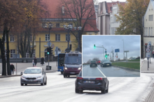 Prie pat šviesoforo numestas automobilis įsiutino vairuotoją: pasisakė ir policija