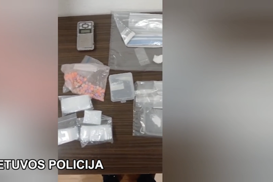 Širvintose suduotas smūgis narkotikų prekeiviams