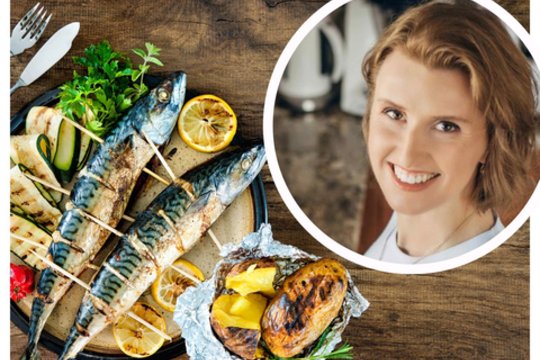 Ant šventinio stalo V. Kurpienė pataria dėti ne tik silkę: ši žuvis mažina cholesterolį, turi priešvėžinių savybių