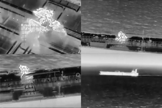 Rusijai – skaudus Ukrainos smūgis: pasiekė laivyną net Viduržemio jūroje