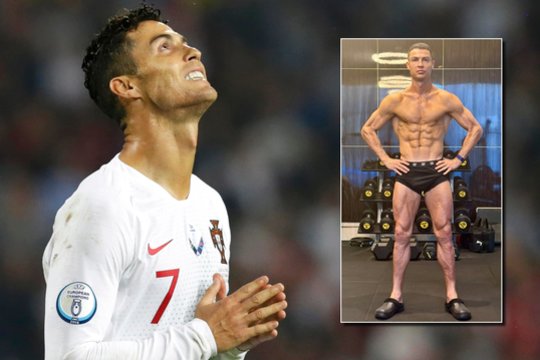Fizinę formą pademonstravęs 40-ies Cristiano Ronaldo pribloškė: užkliuvo viena detalė