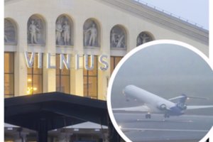 Nuo skrydžių pavėlinimo – iki atšaukimo: dėl prasto oro sutriko Vilniaus oro uosto veikla