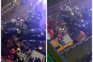 Masinė avarija Lenkijoje: rūke susidūrė net 18 automobilių – daug sužeistųjų, kelias užblokuotas