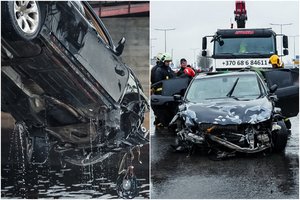 Po tragiškos BMW avarijos Panevėžyje aiškėja nauji faktai: du iš upės ištraukti jauni vyrai – giminaičiai, trečias – jų draugas