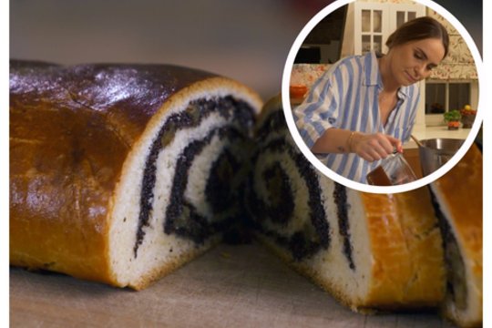 Močiutės palikimas: K. Starkienė dalijasi karta iš kartos perduodamo šventinio vyniotinio receptu