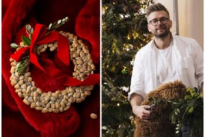 Kūčios pagal A. Ivanauską: gamina ypatingus kūčiukus ir jais puošia stalą