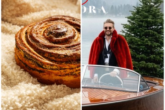 Tobulas šventinis desertas pagal A. Ivanauską: Kalėdomis kvepianti aguoninė „Sraigė“