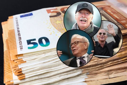 Kas tie turtuoliai, paaukoję milijonus: vieni – mokslui, kiti – kovai su badu