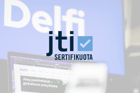 „Delfi“ žurnalistika įvertinta aukščiausiu tarptautiniu standartu