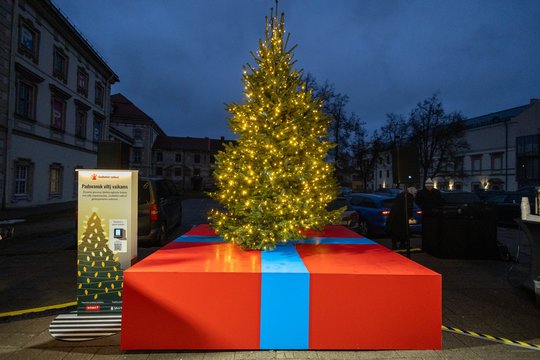 Kalėdos – gerumo metas: skatina aukoti ne tik prie Gerumo eglutės, bet ir parduotuvėse