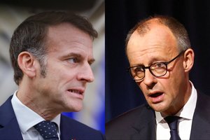 „Financial Times“: E. Macronas atsuko nugarą F. Merzui