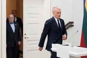 Po ilgos tylos G. Nausėda ėmėsi taikdario vaidmens: radome išeitį dėl LRT, buldozerio nebus