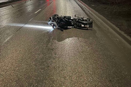 Vilniuje sučiuptas motociklą chuliganiškai vairavęs afrikietis 